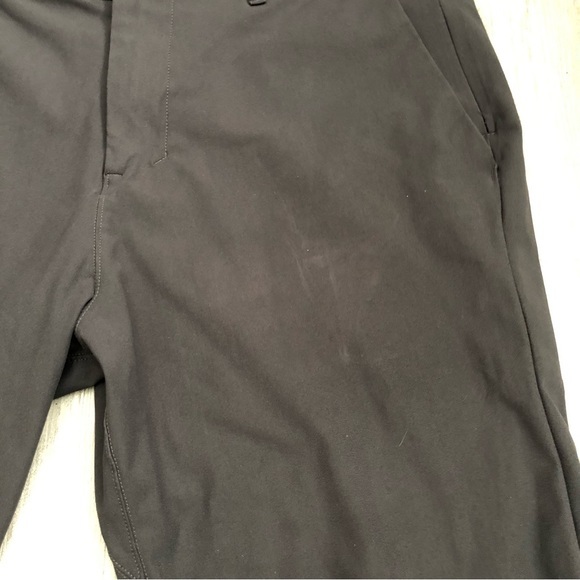 Lululemon Commission Pant Slim‎ Fit Warpstreme Athleisure Stretch Gray 36x28 - Picture 6 of 10